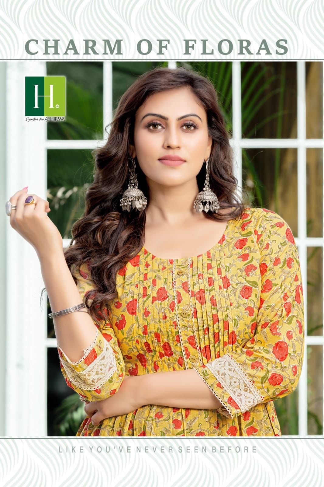 Kvisha By Hirwa 101-107 Cotton Kurtis Catalog